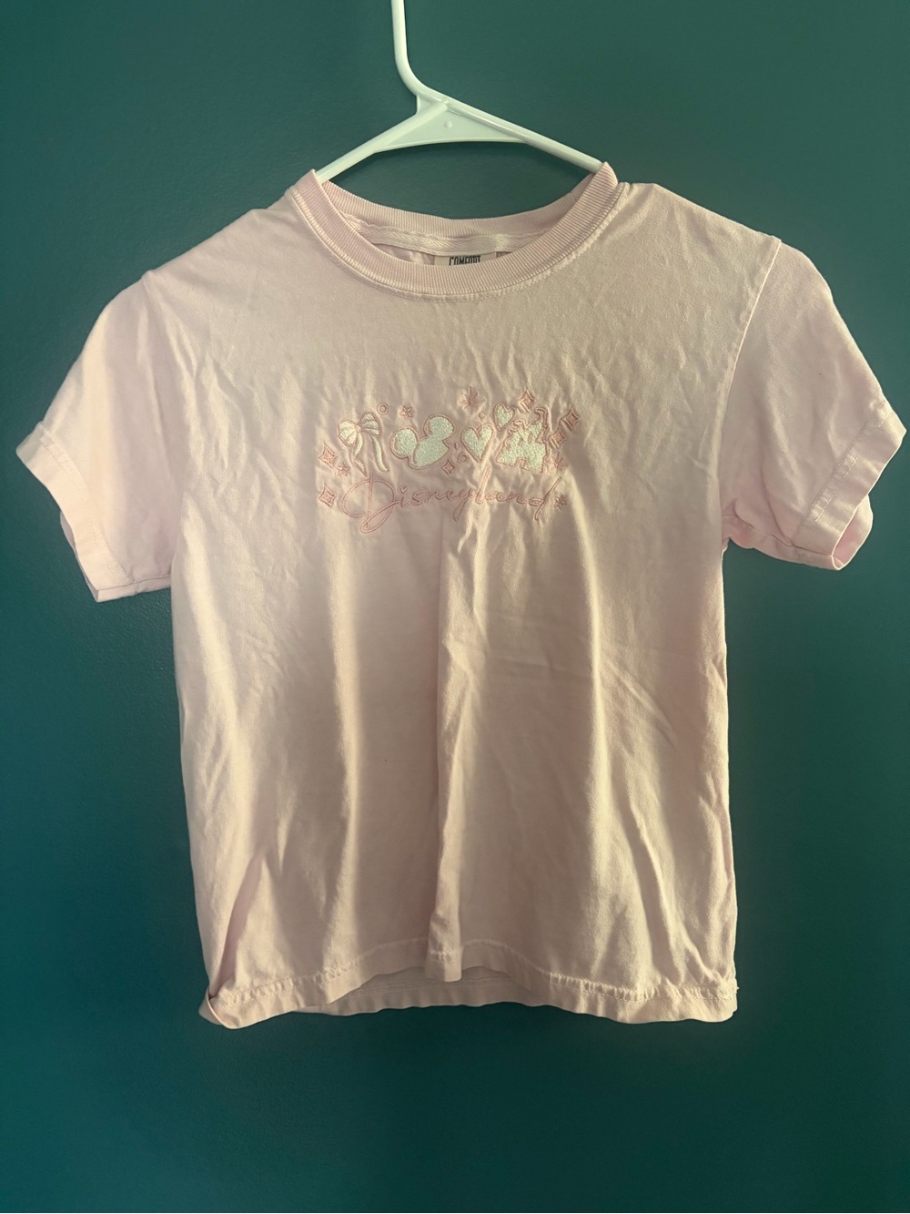 Disneyland Pink Girls' Short Sleeve Tee